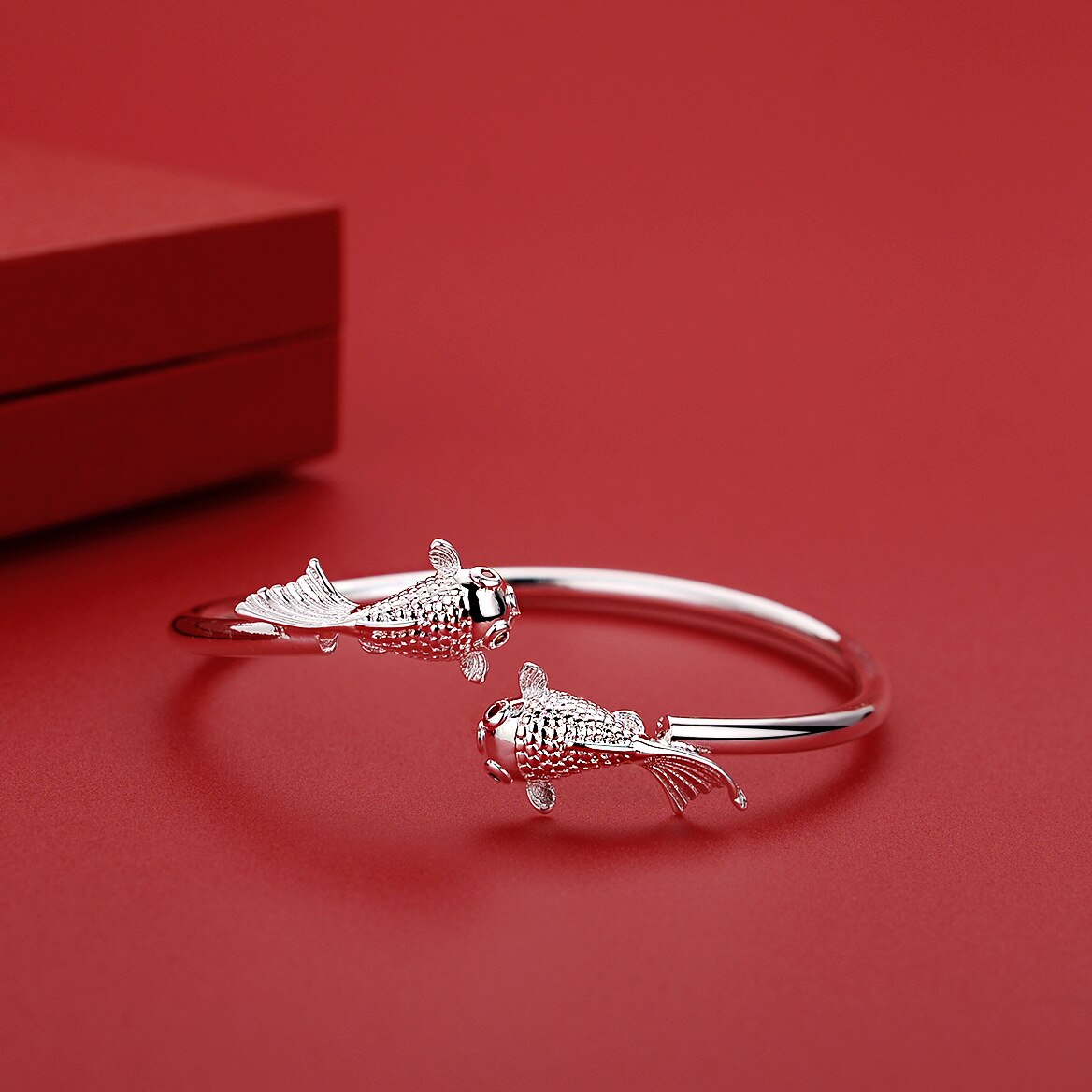 Silver Fish Bracelet