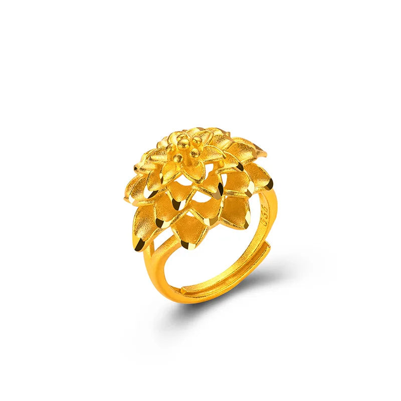 Yellow Flower Ring