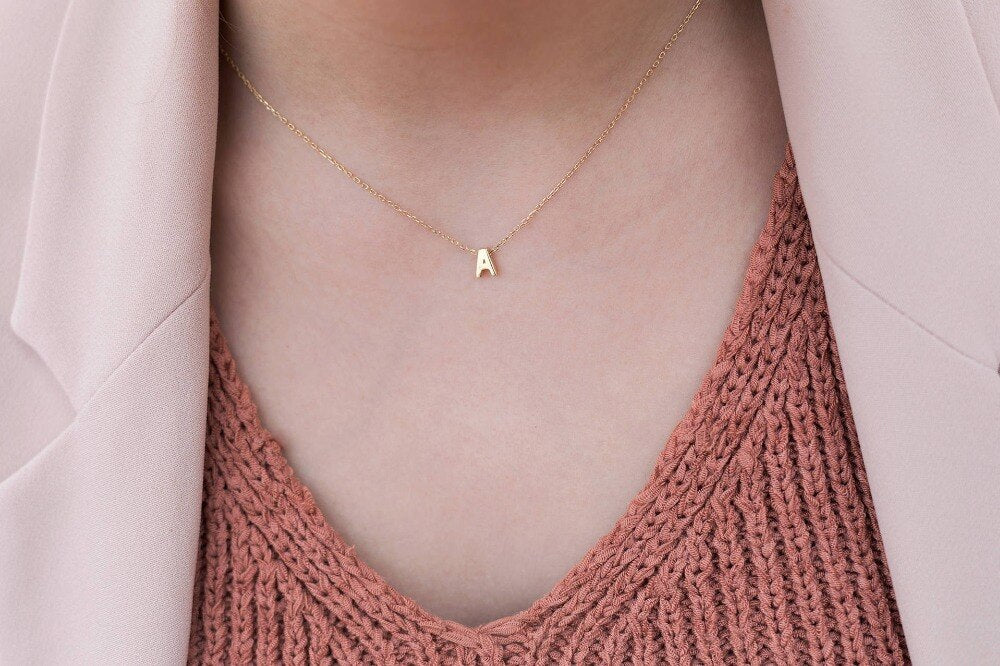 Little Letter Necklace