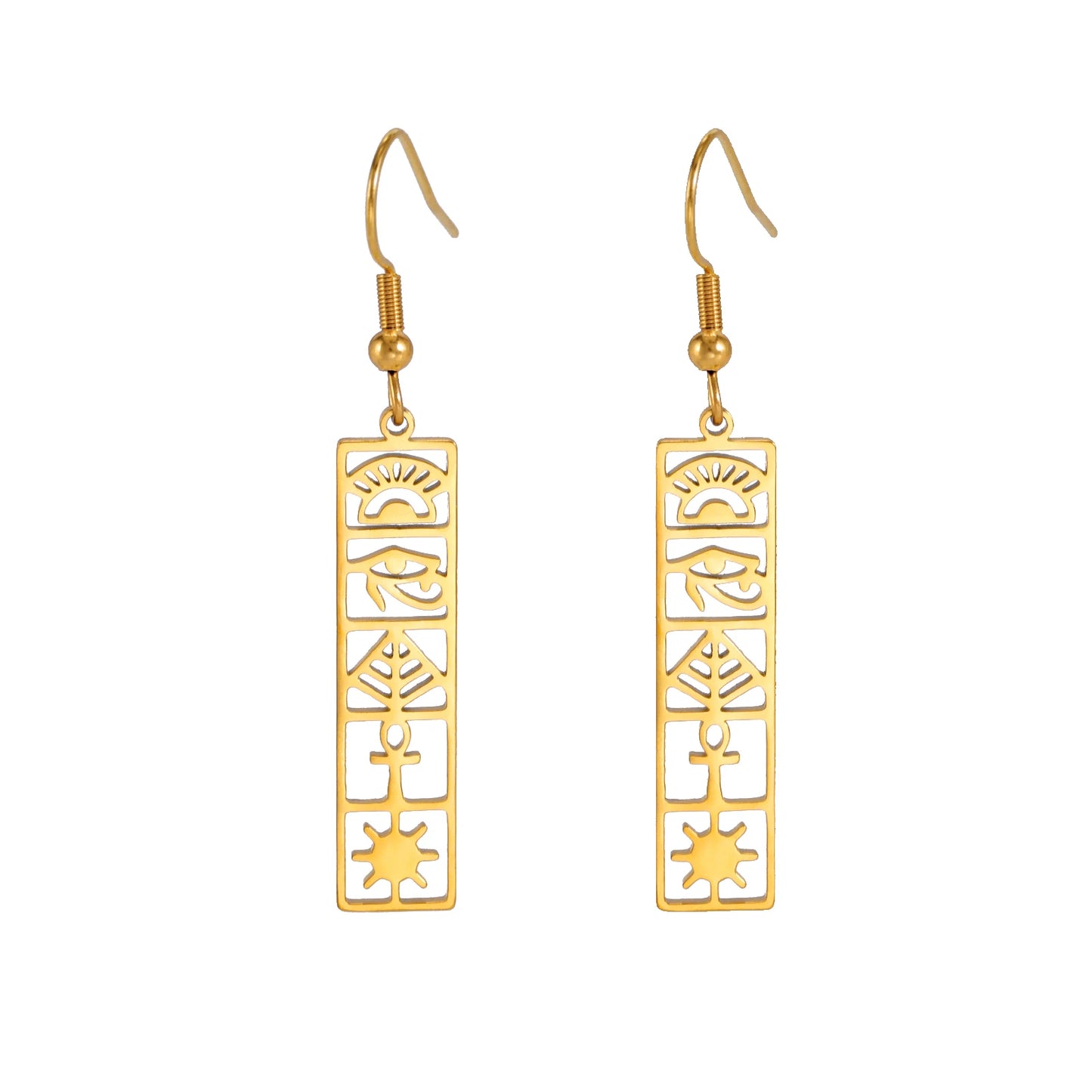 Cartouche Earring