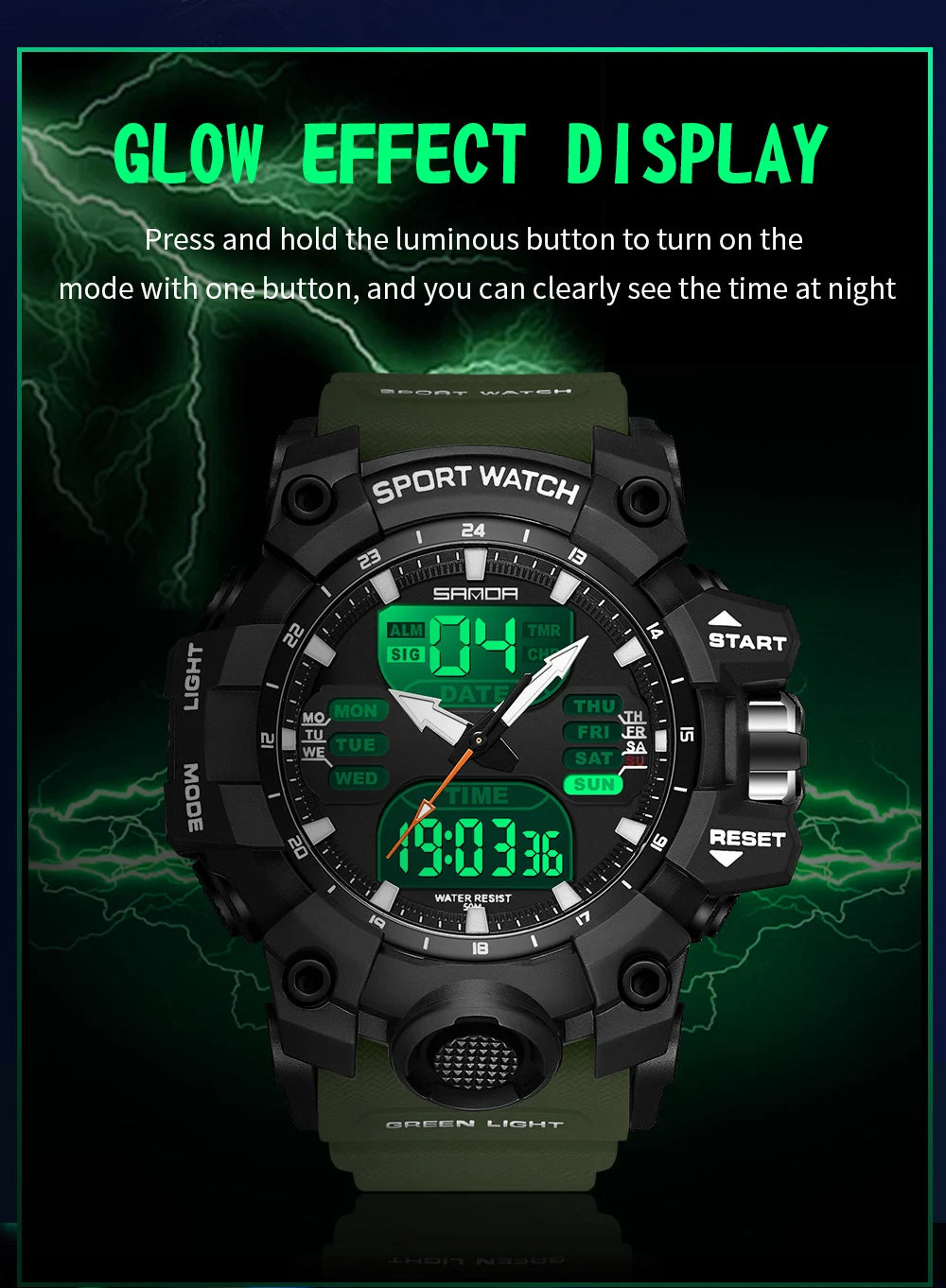 Waterproof Sport Watch