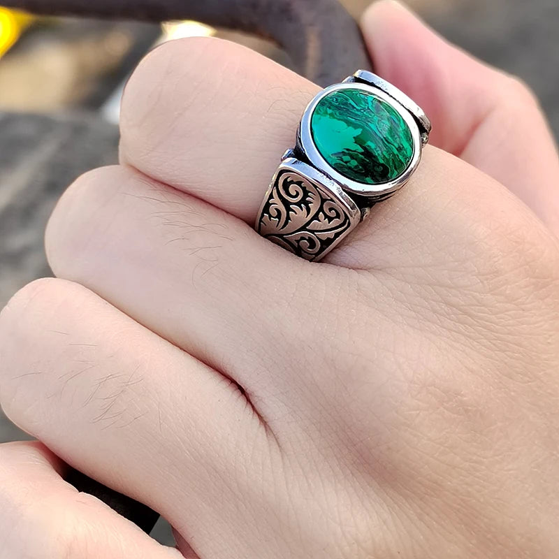 Malachite Ring