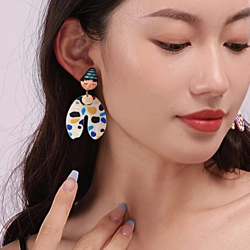 Clown Earrings