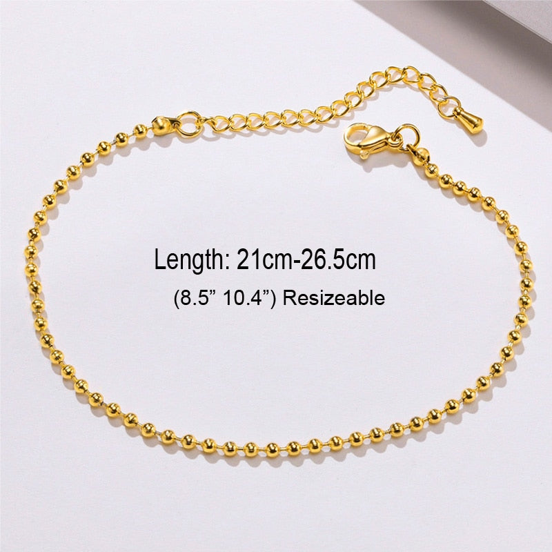 Golden Snake Anklet