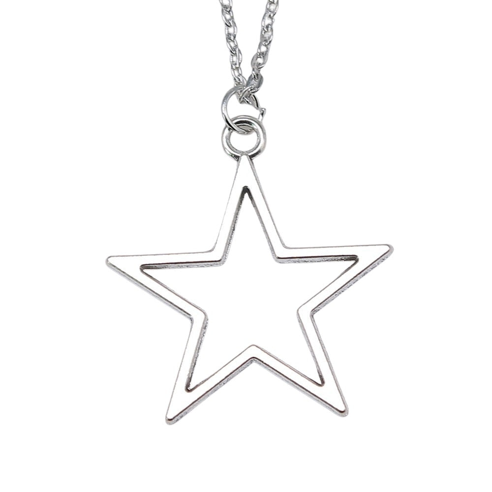 Hollow Star Necklace