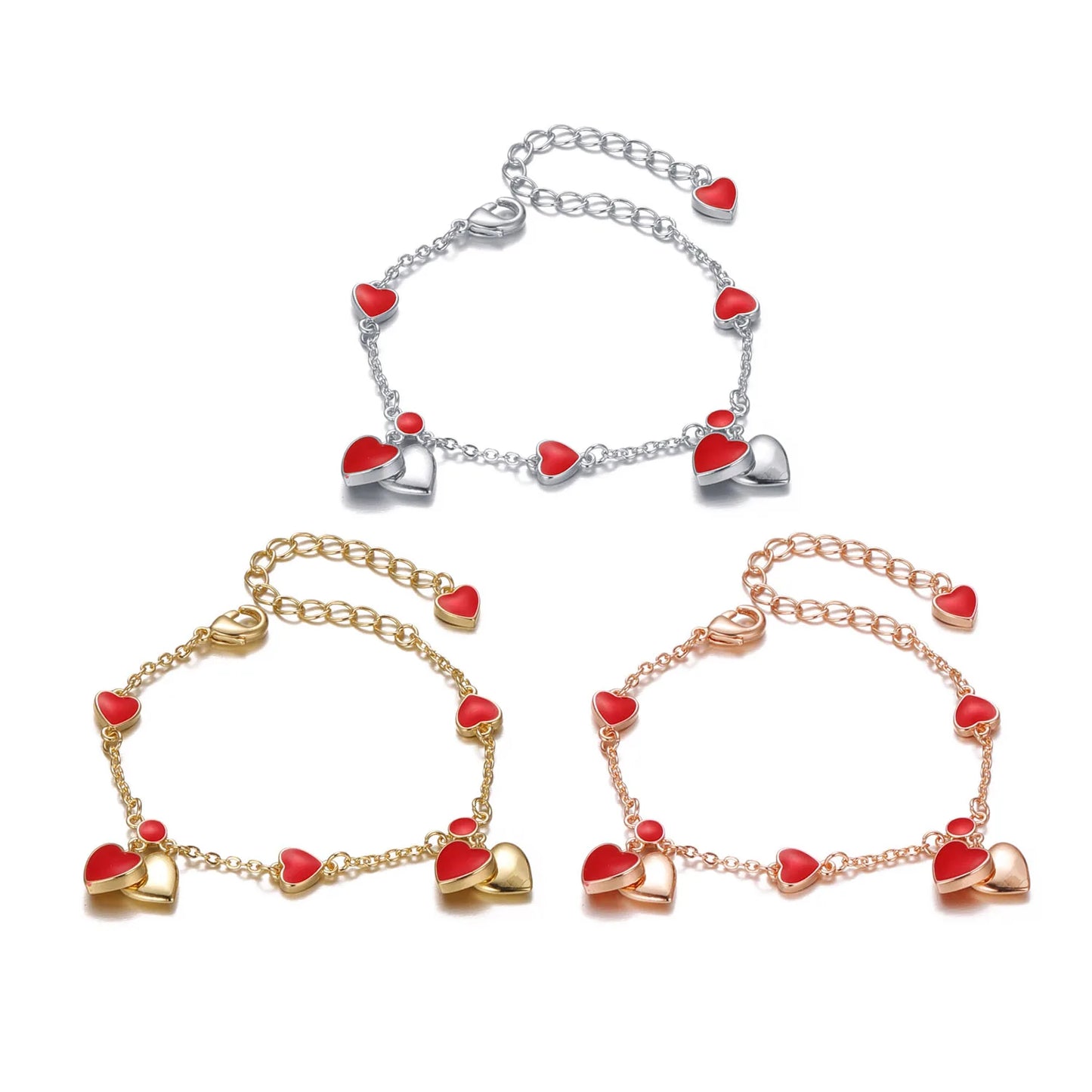 Red Heart Bracelet