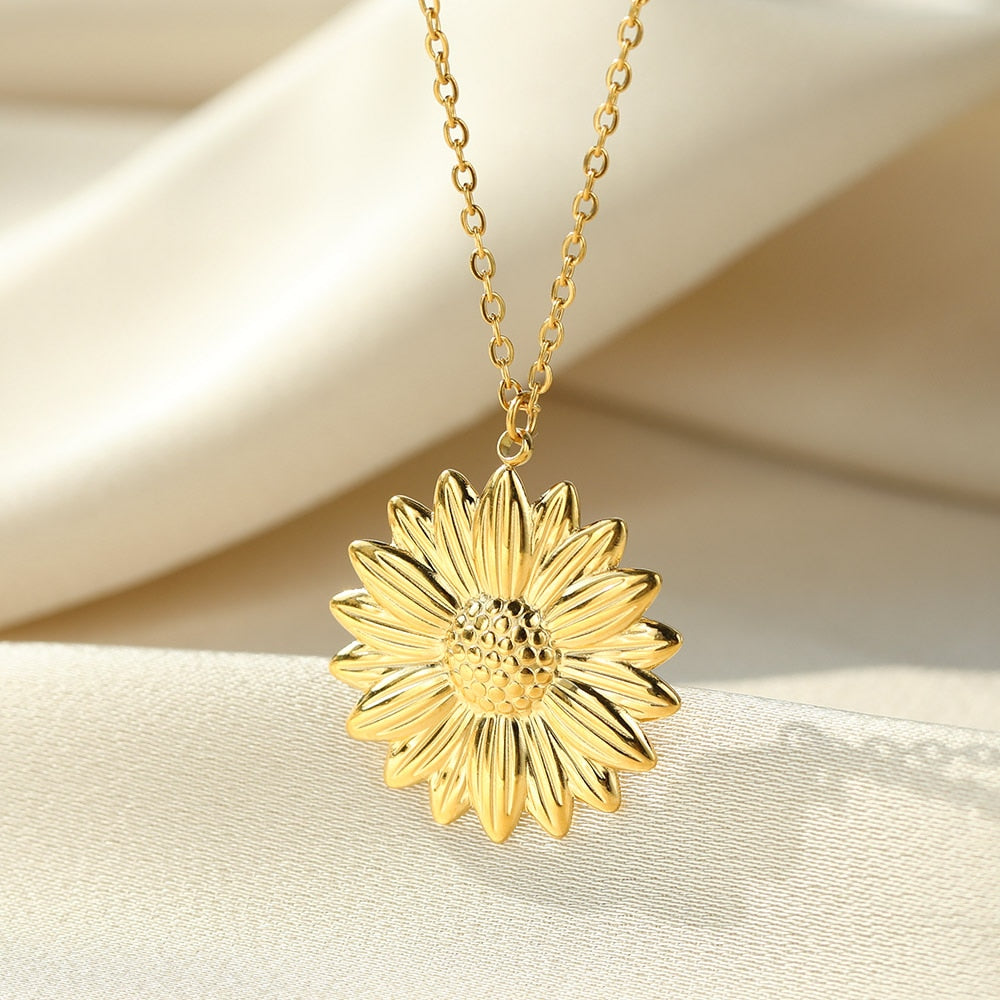 Sunflower Necklace