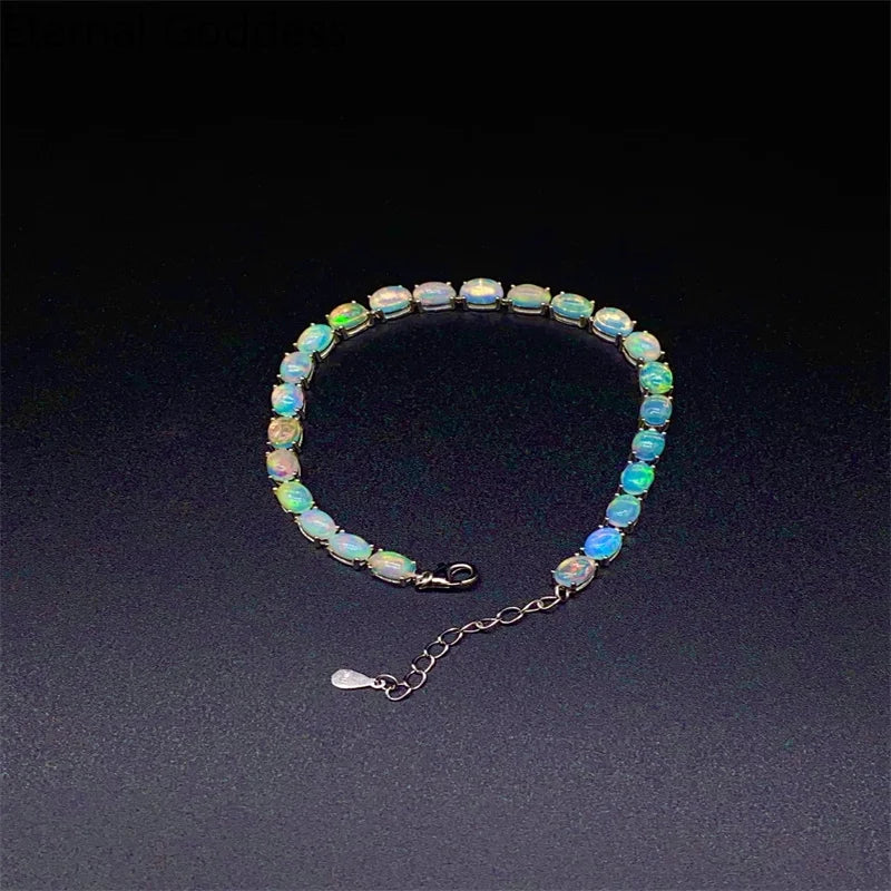 Opal Silkworm Bracelet