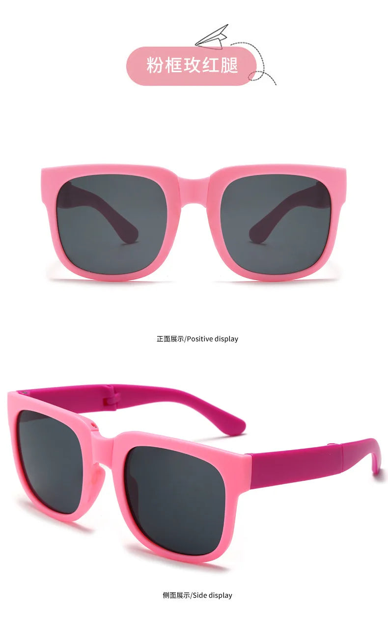 Colorful Folding Sunglass