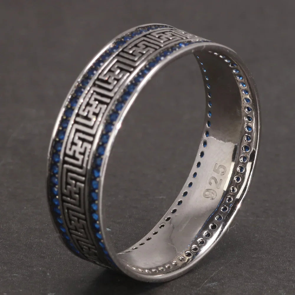 Blue Galaxy Ring