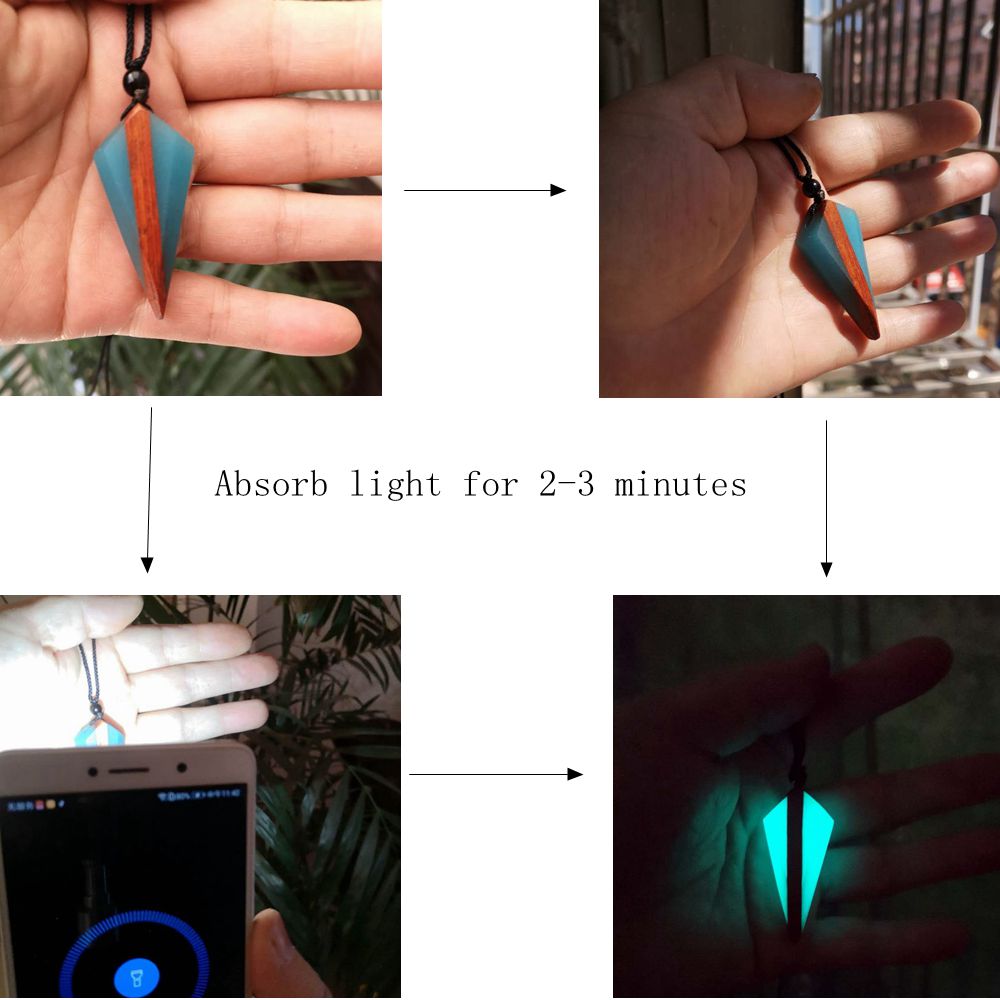 Luminous Arrow Necklace