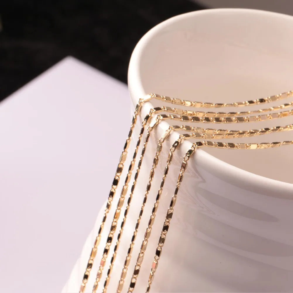 Flat chain Necklace