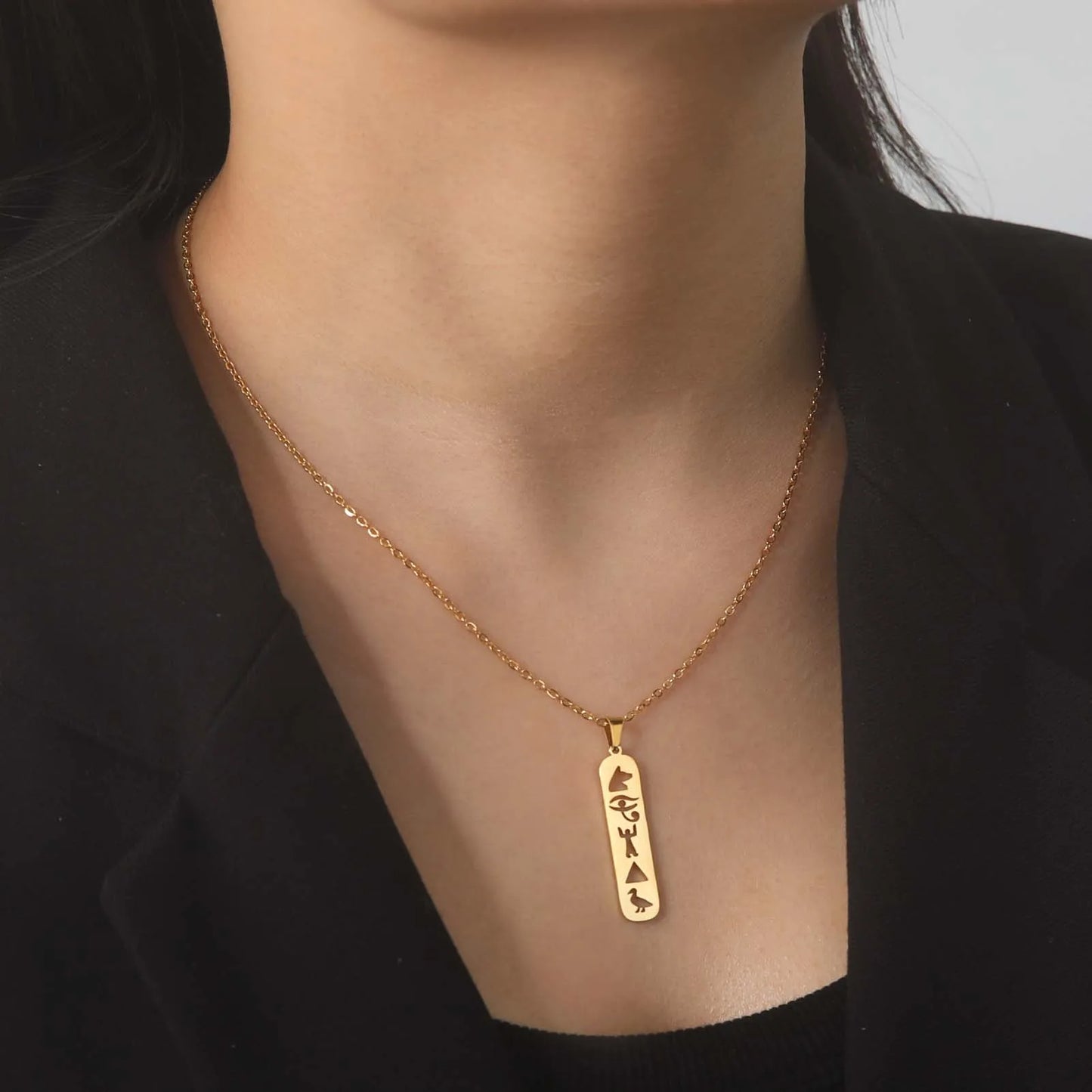 Cartouche Necklace