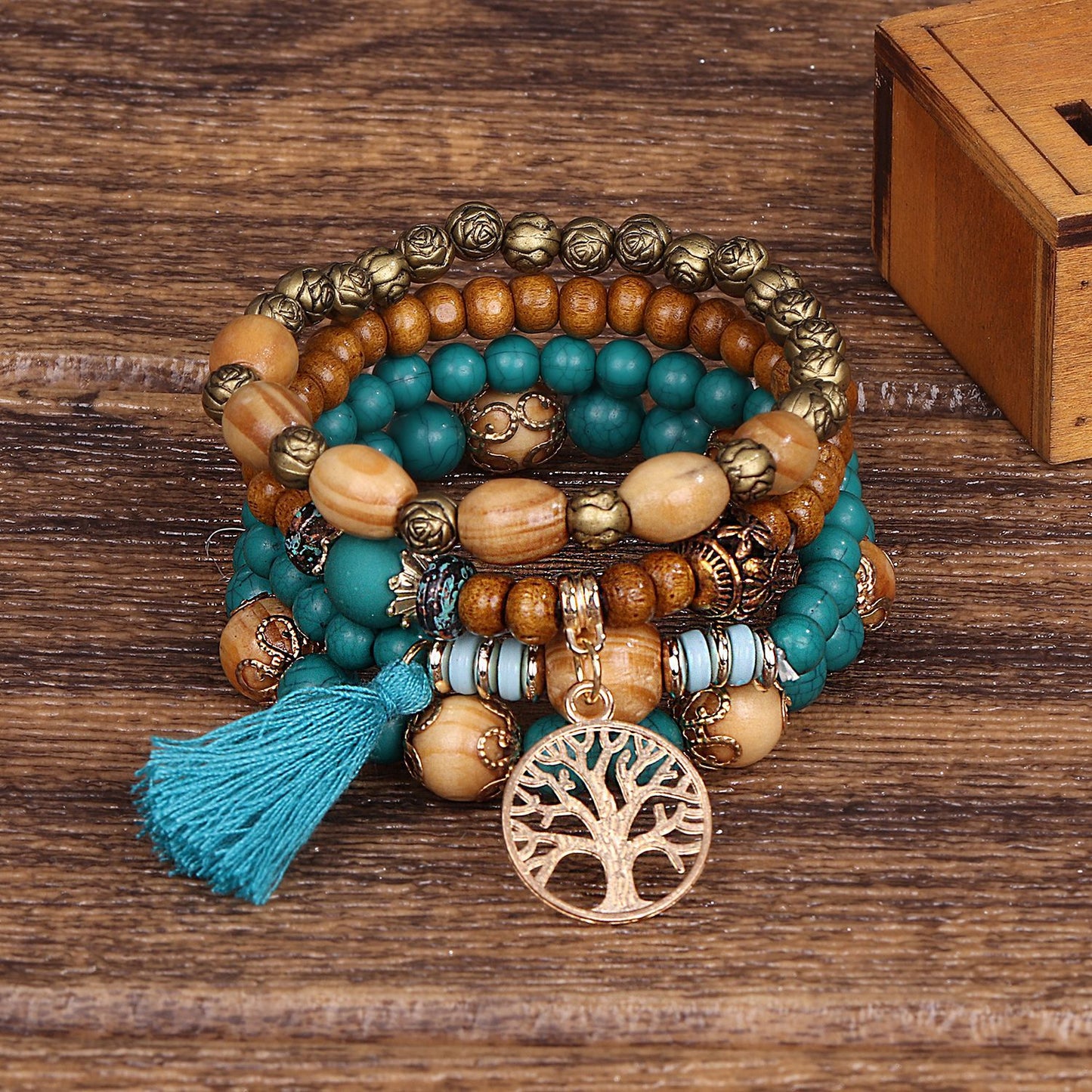 Handmade Wood Bracelet