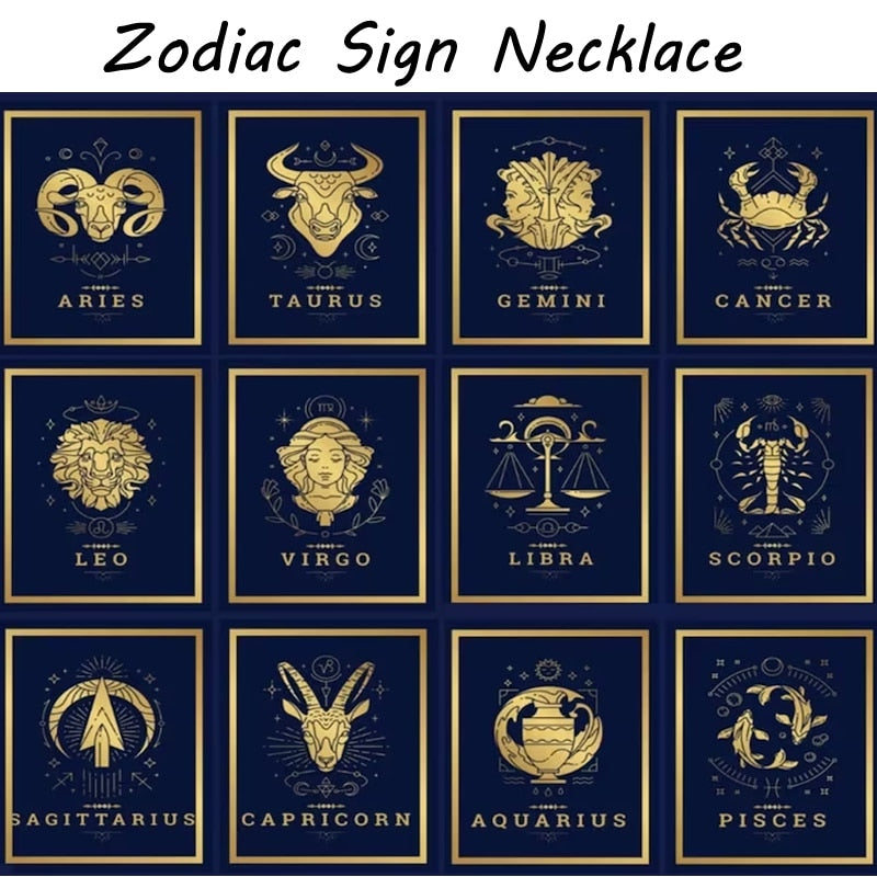 Zodiac Sign Necklace