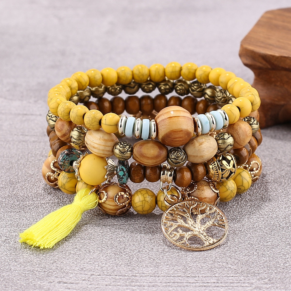 Handmade Wood Bracelet