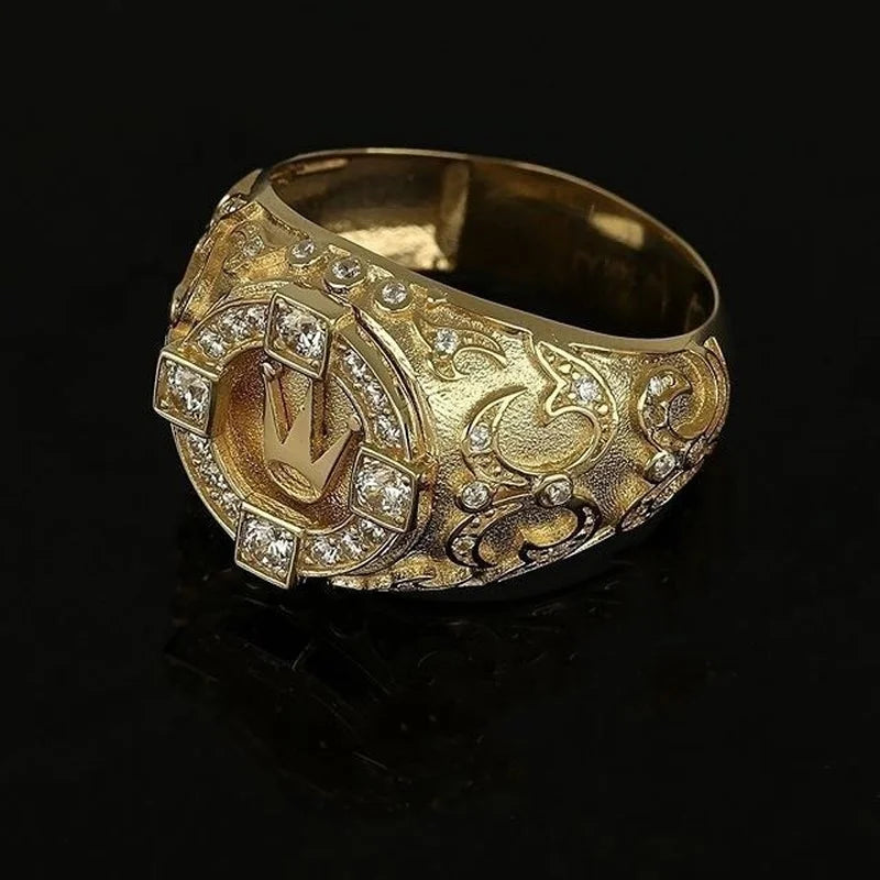 Golden Crown Ring