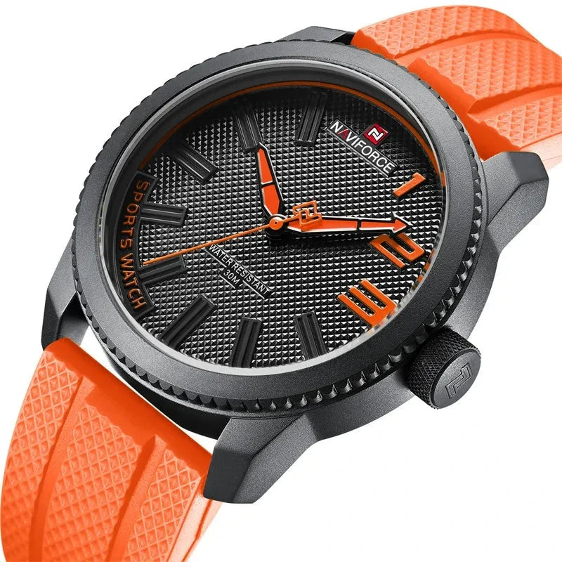 Orange Wristwatch