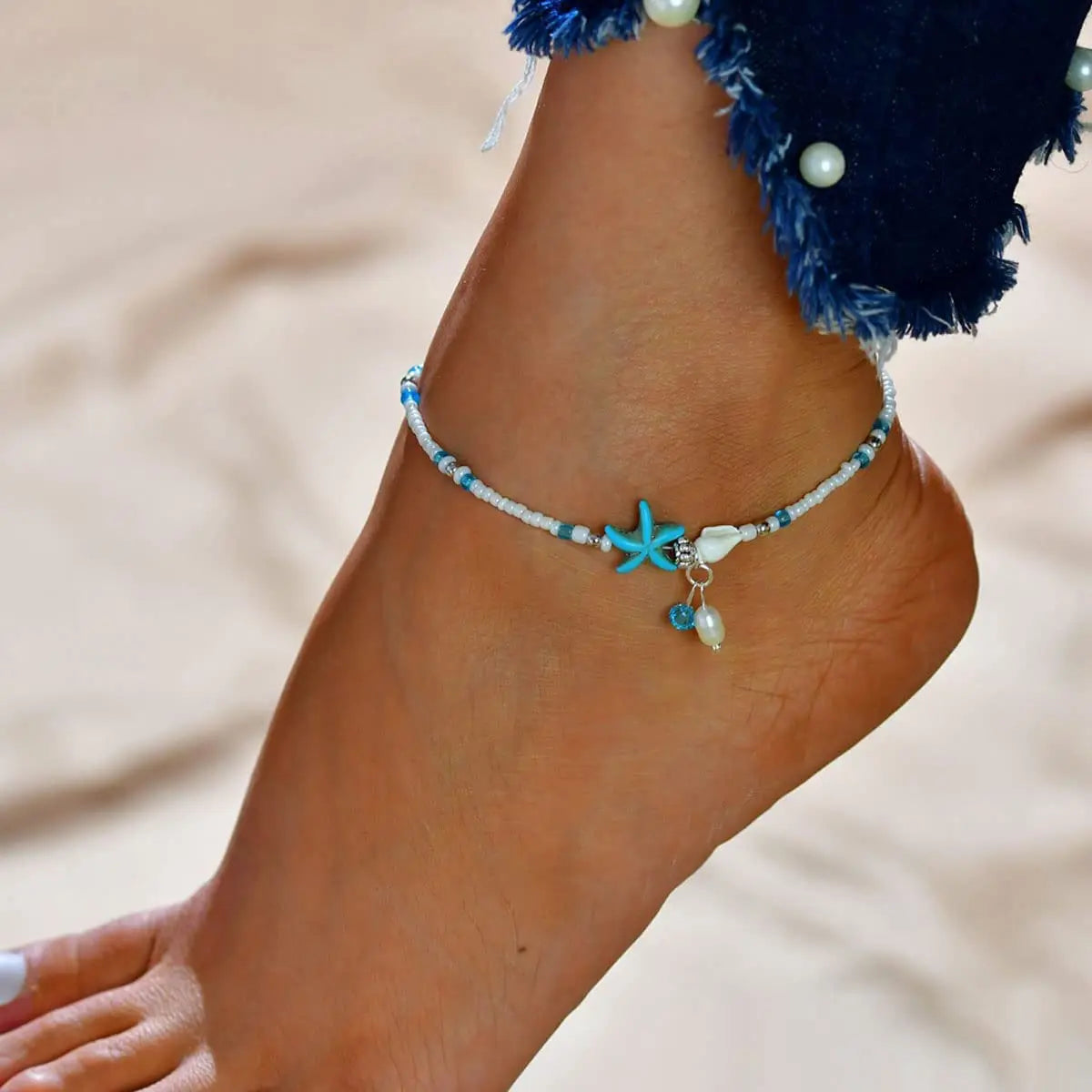 Starfish Anklet