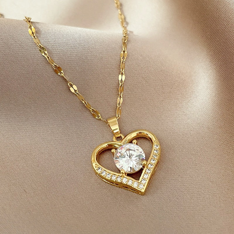 Heart Jewel Necklace