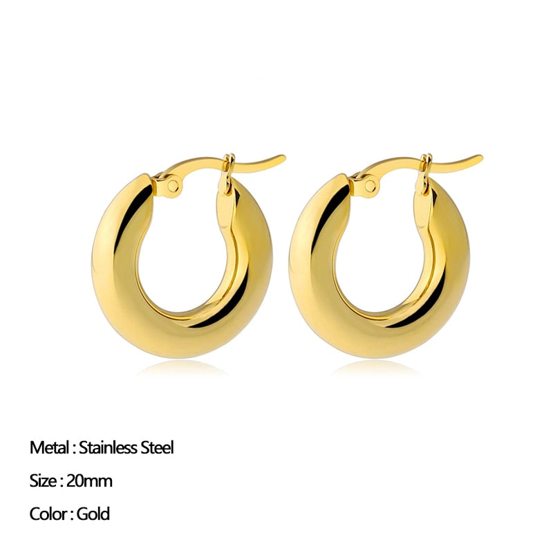 Circle Hoop Earring