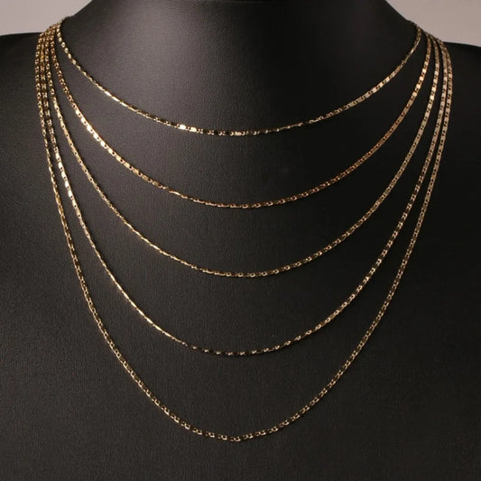 Flat chain Necklace