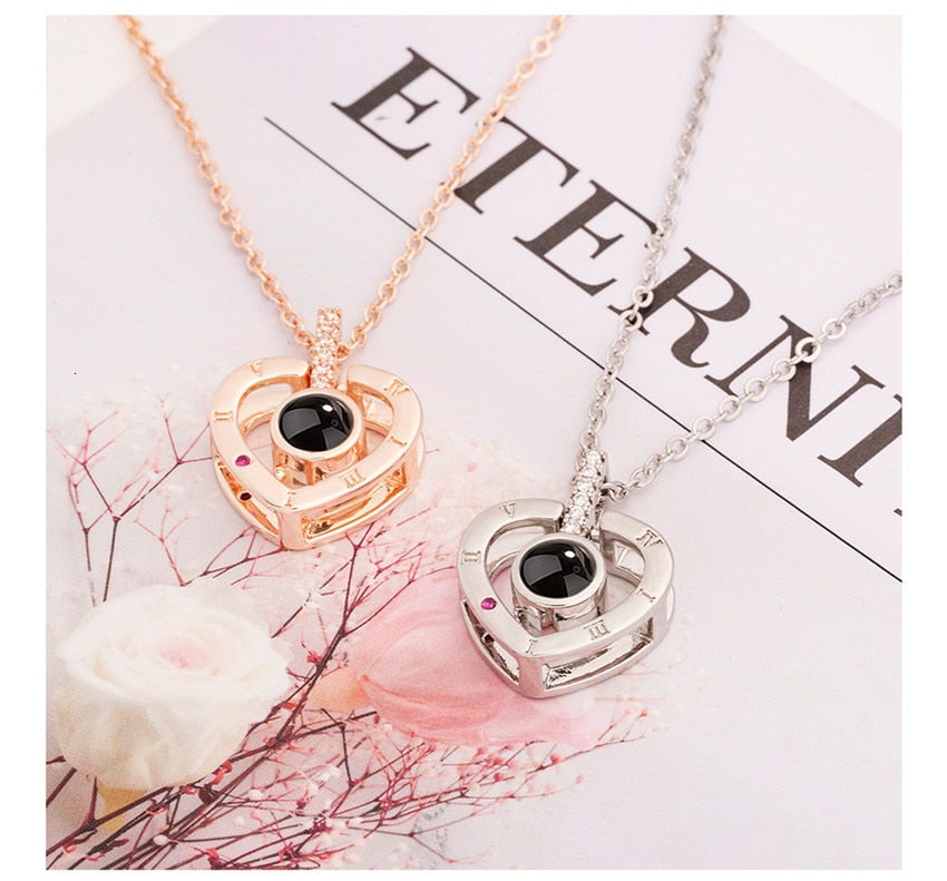 Heart Eye Necklace