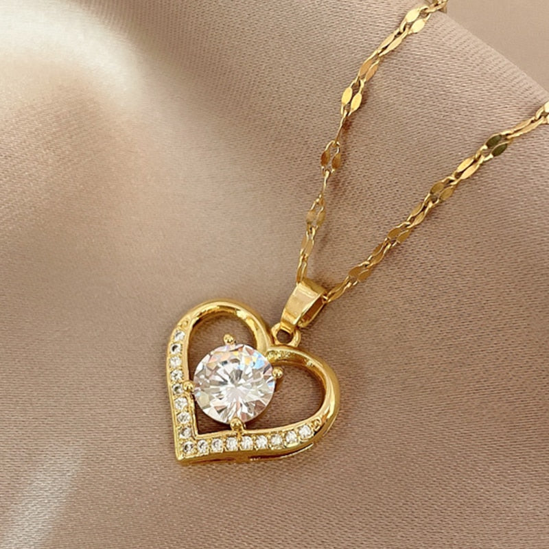 Heart Jewel Necklace