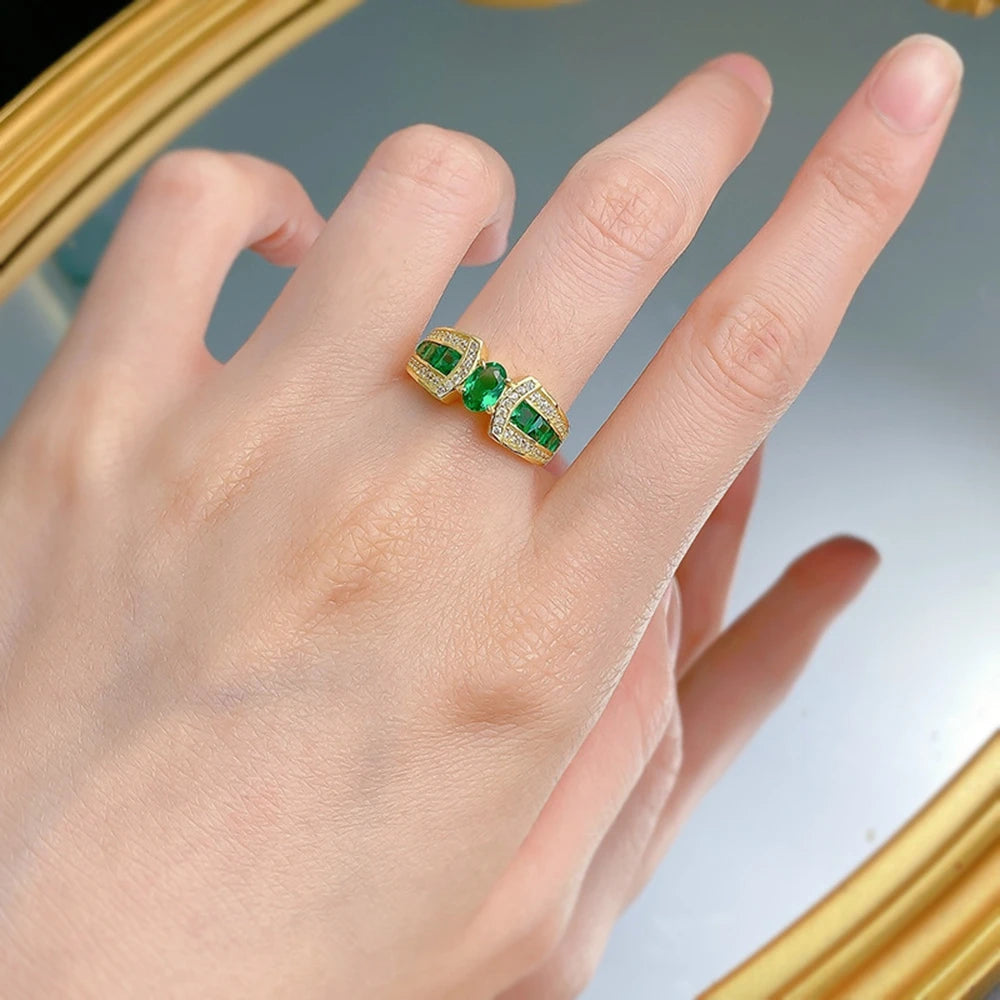 Emerald Gemstone Ring