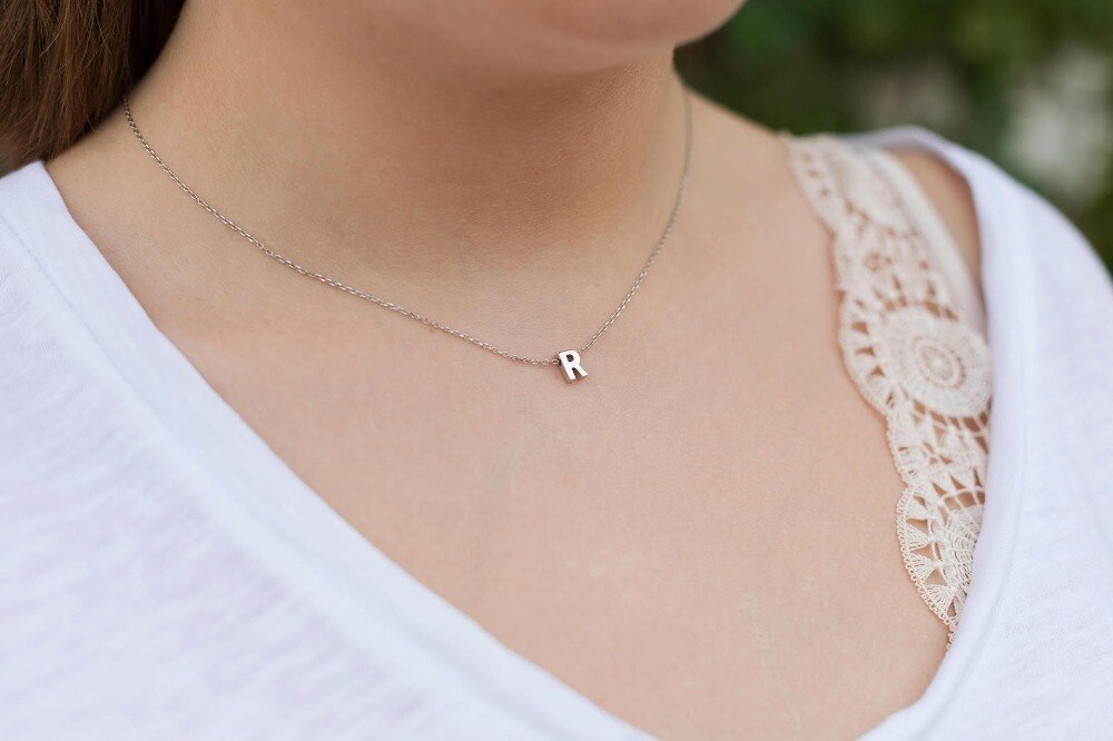 Little Letter Necklace