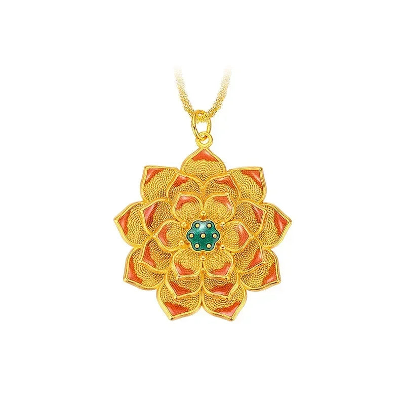 Lotus Necklace