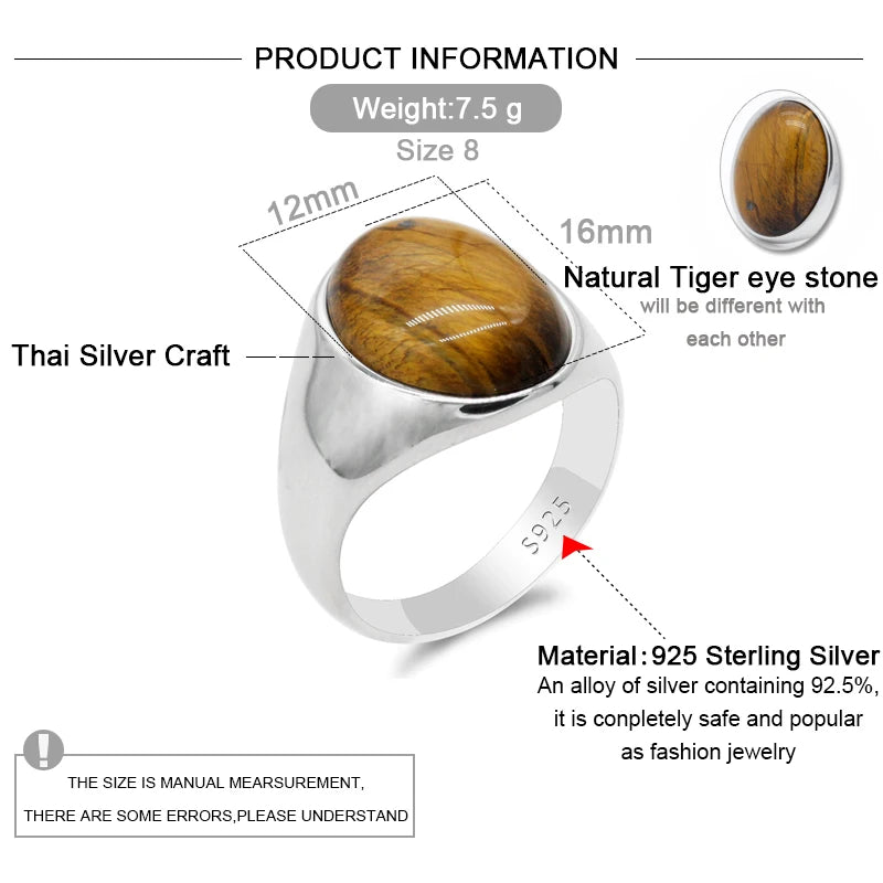 Tiger Eye Ring