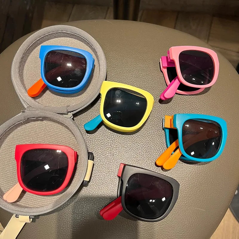 Colorful Folding Sunglass