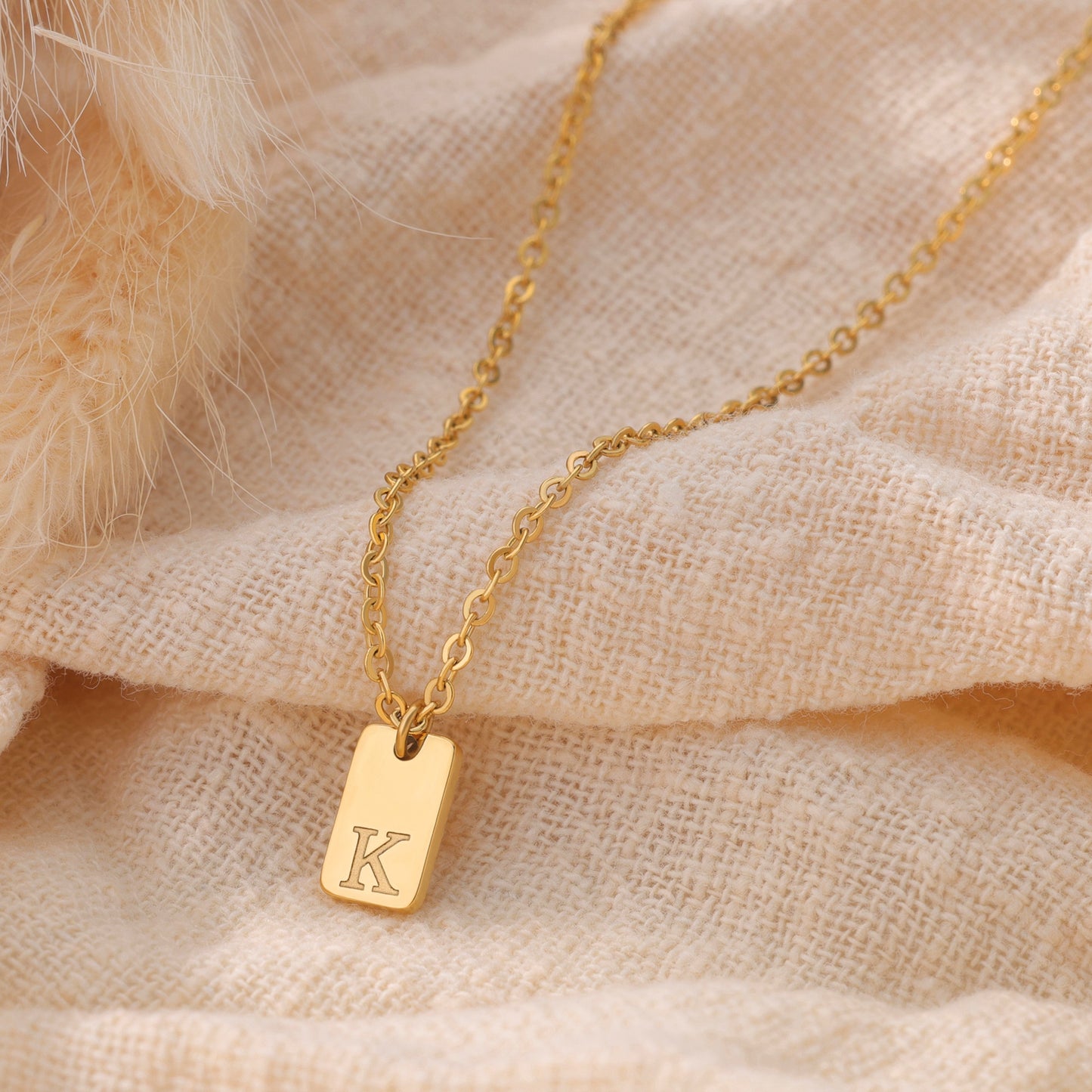 Little Letter Necklace