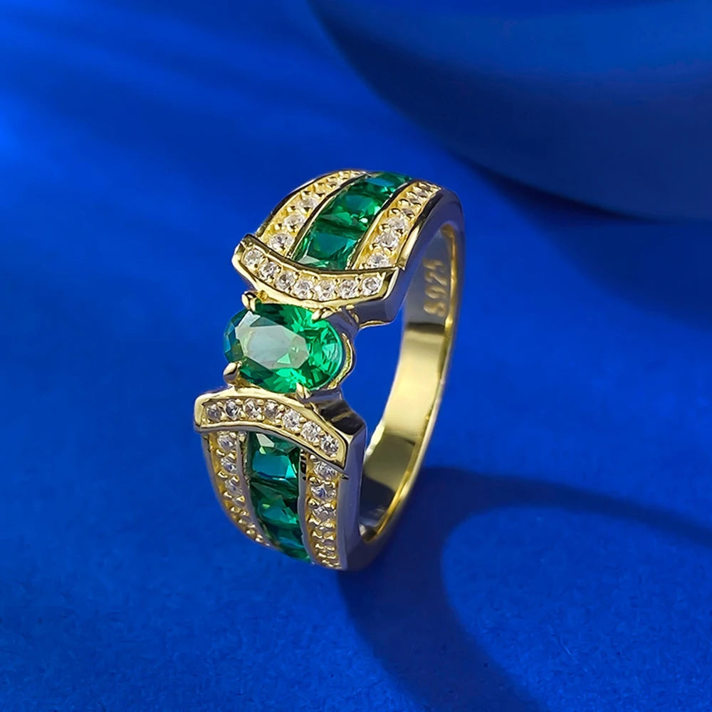 Emerald Gemstone Ring