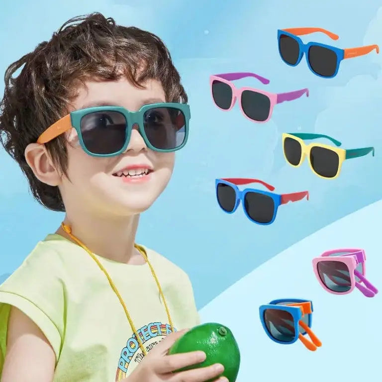 Colorful Folding Sunglass