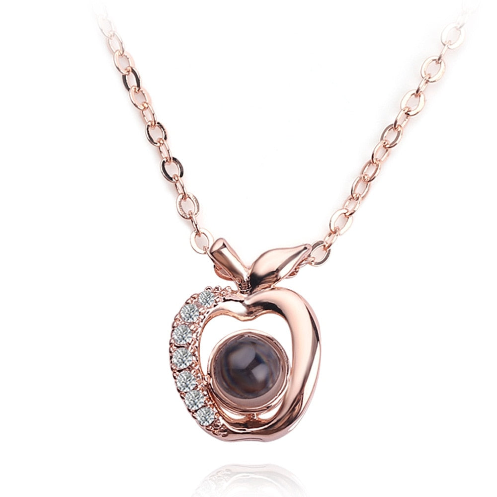 Heart Eye Necklace