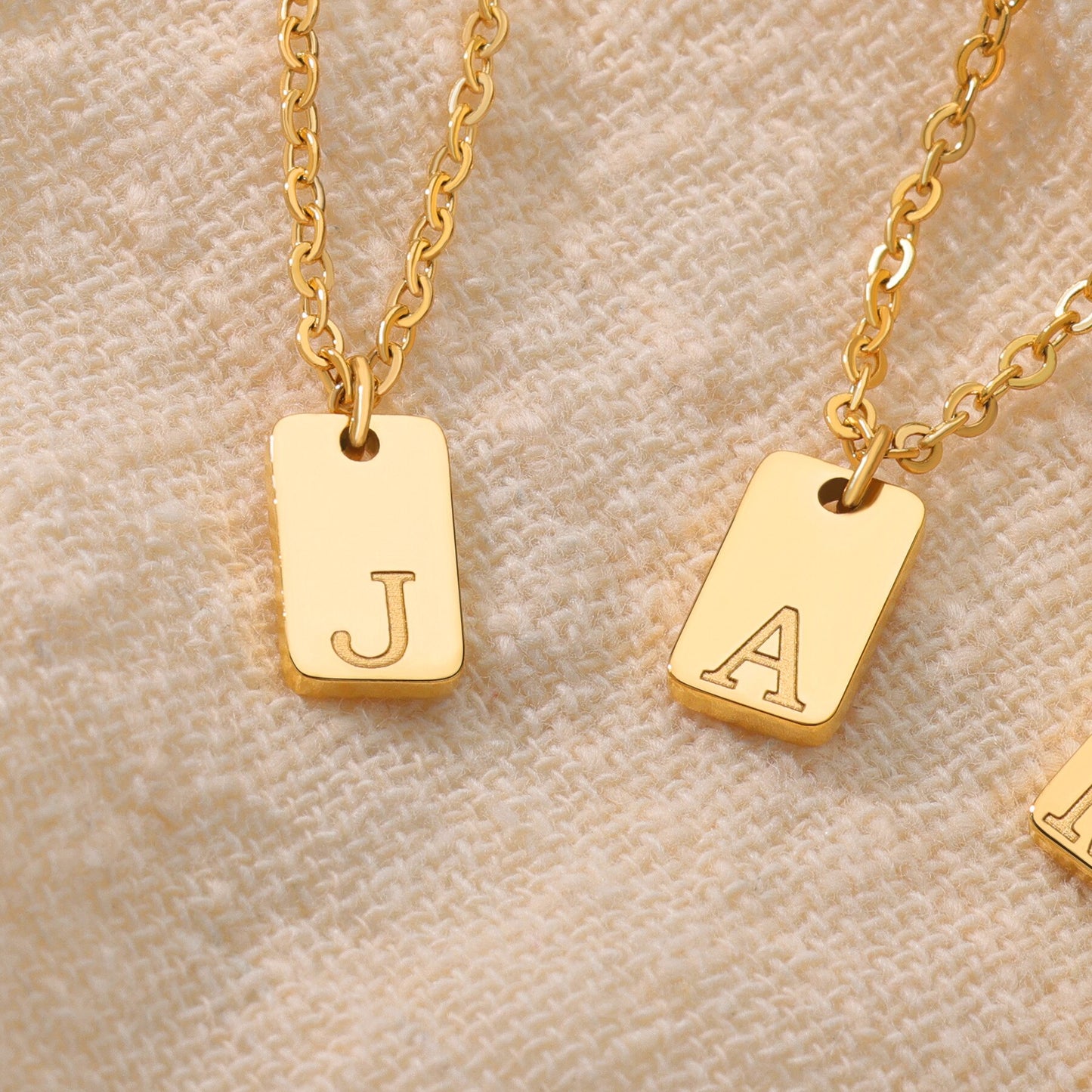 Little Letter Necklace