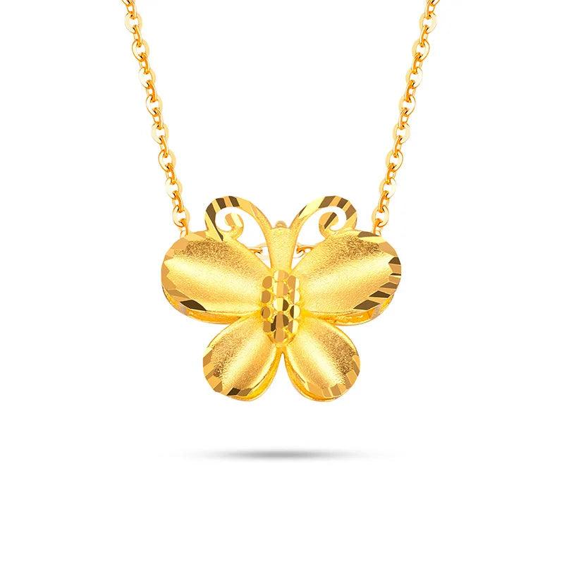 Golden Butterfly Necklace