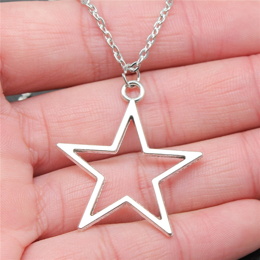 Hollow Star Necklace