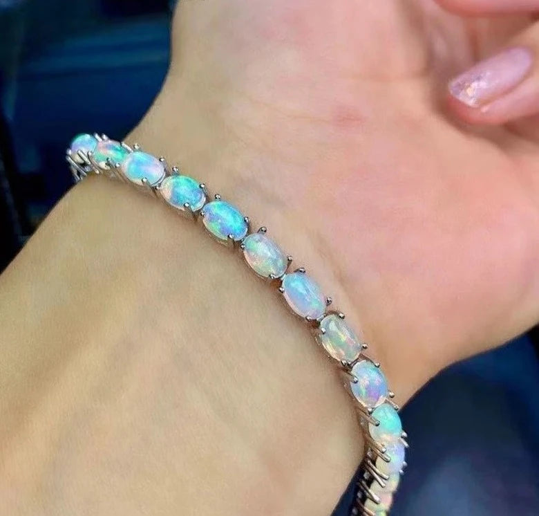 Opal Silkworm Bracelet