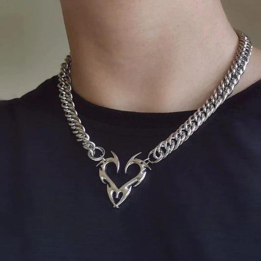 Danger Heart Necklace