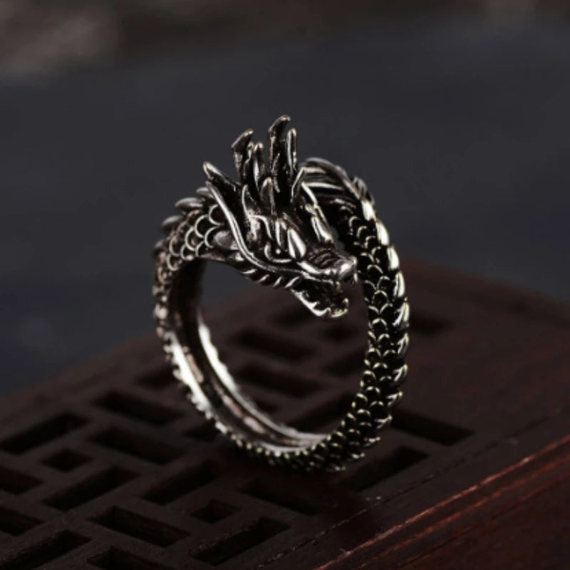 Dragon Face Ring