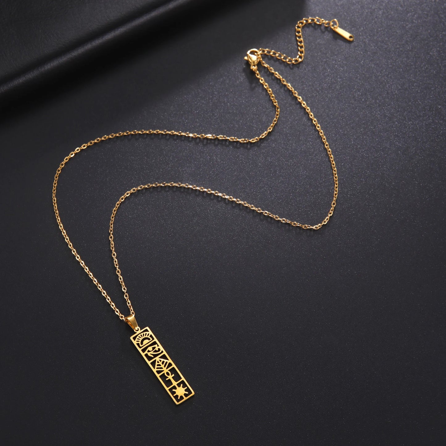 Cartouche Necklace