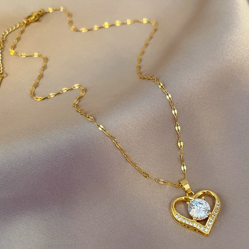 Heart Jewel Necklace