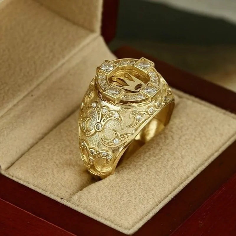 Golden Crown Ring