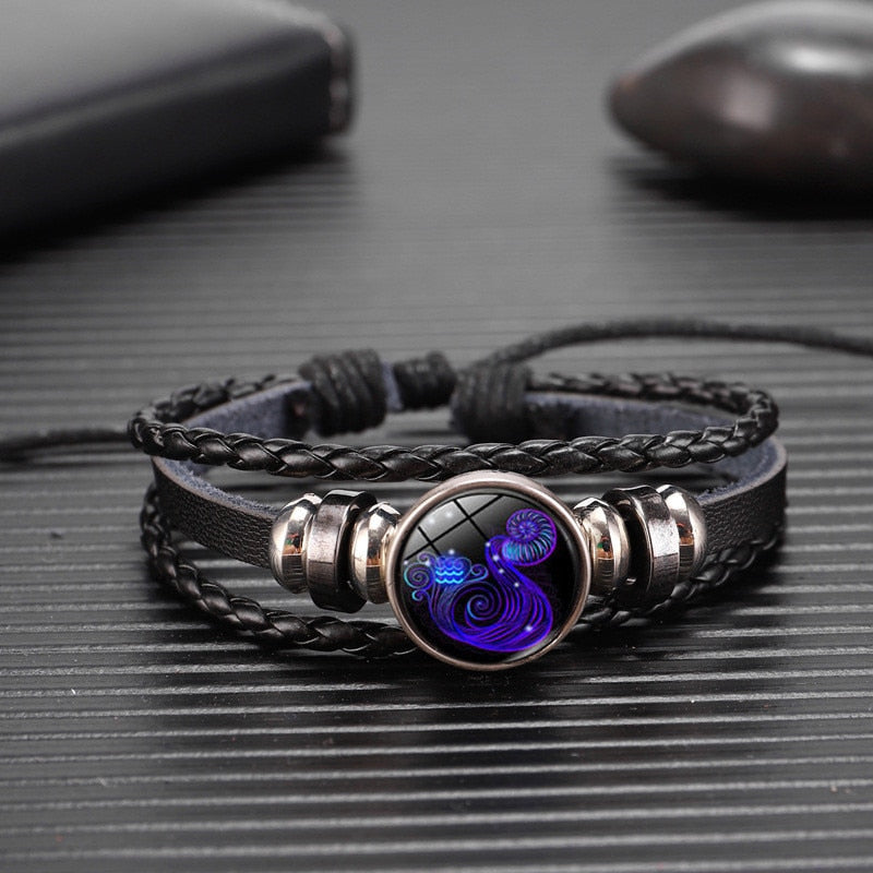 Blue Zodiac Bracelet