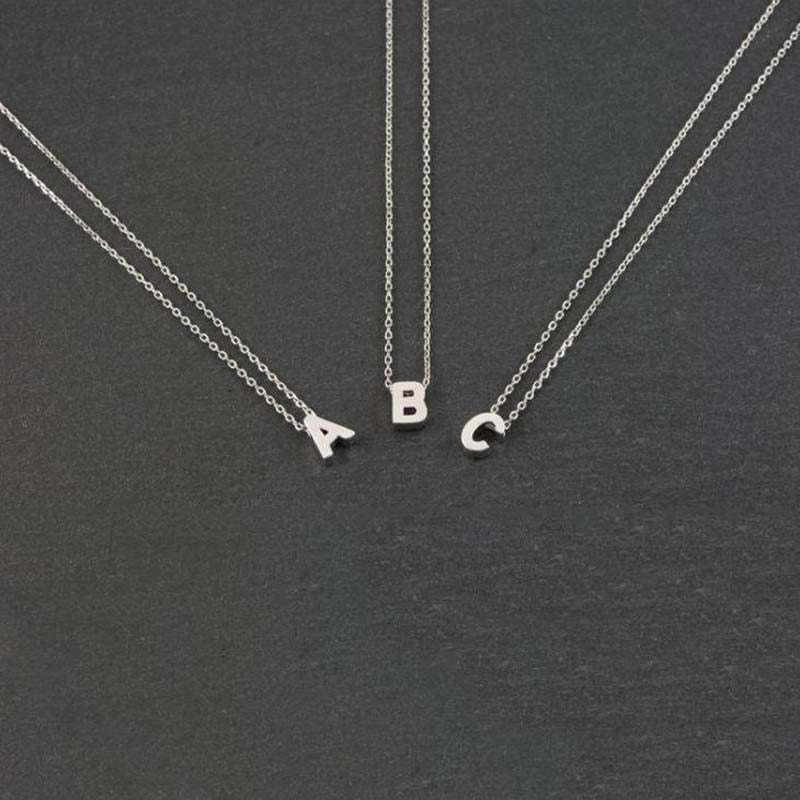 Little Letter Necklace