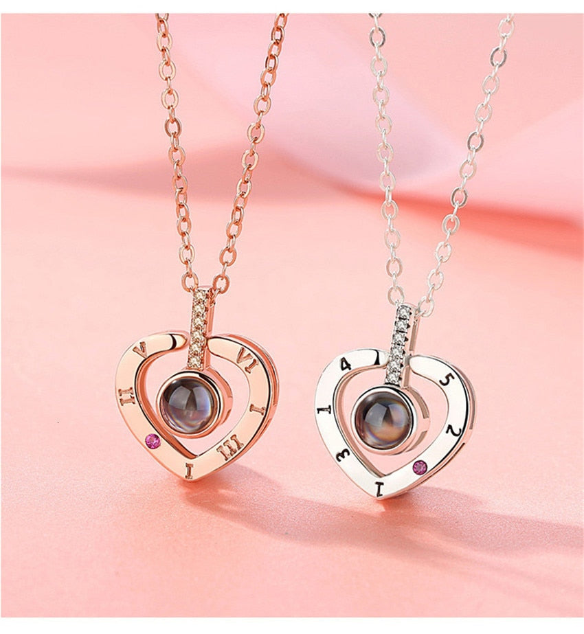 Heart Eye Necklace