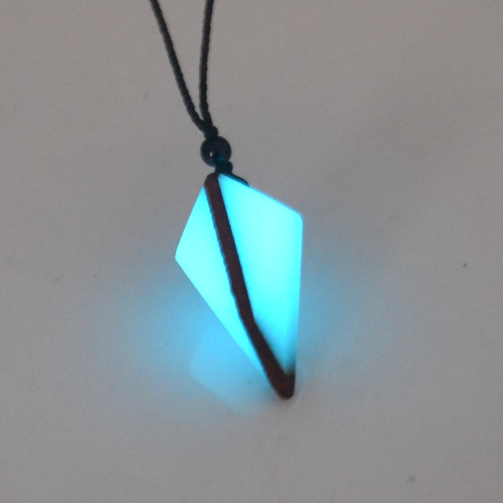 Luminous Arrow Necklace